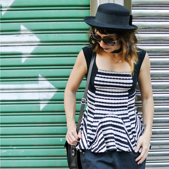 Free People | Sleeveless Knit Peplum Top - Picture 4 of 4